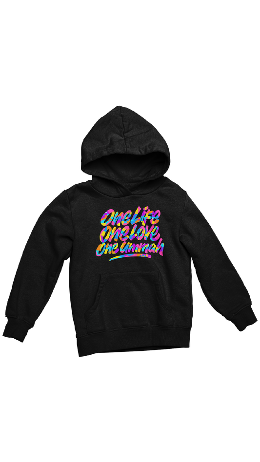 "ONE Graffiti" youth hoodie