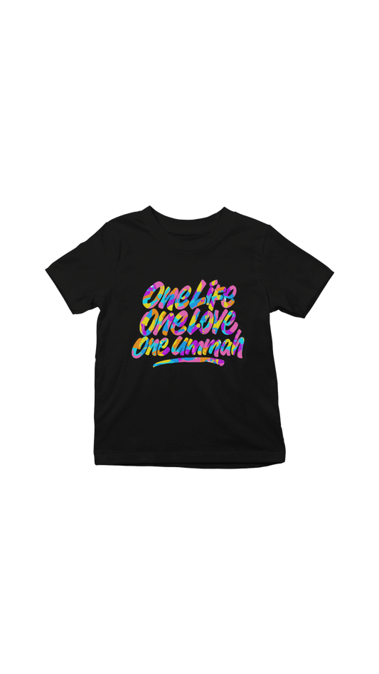 "ONE Graffiti" youth tee