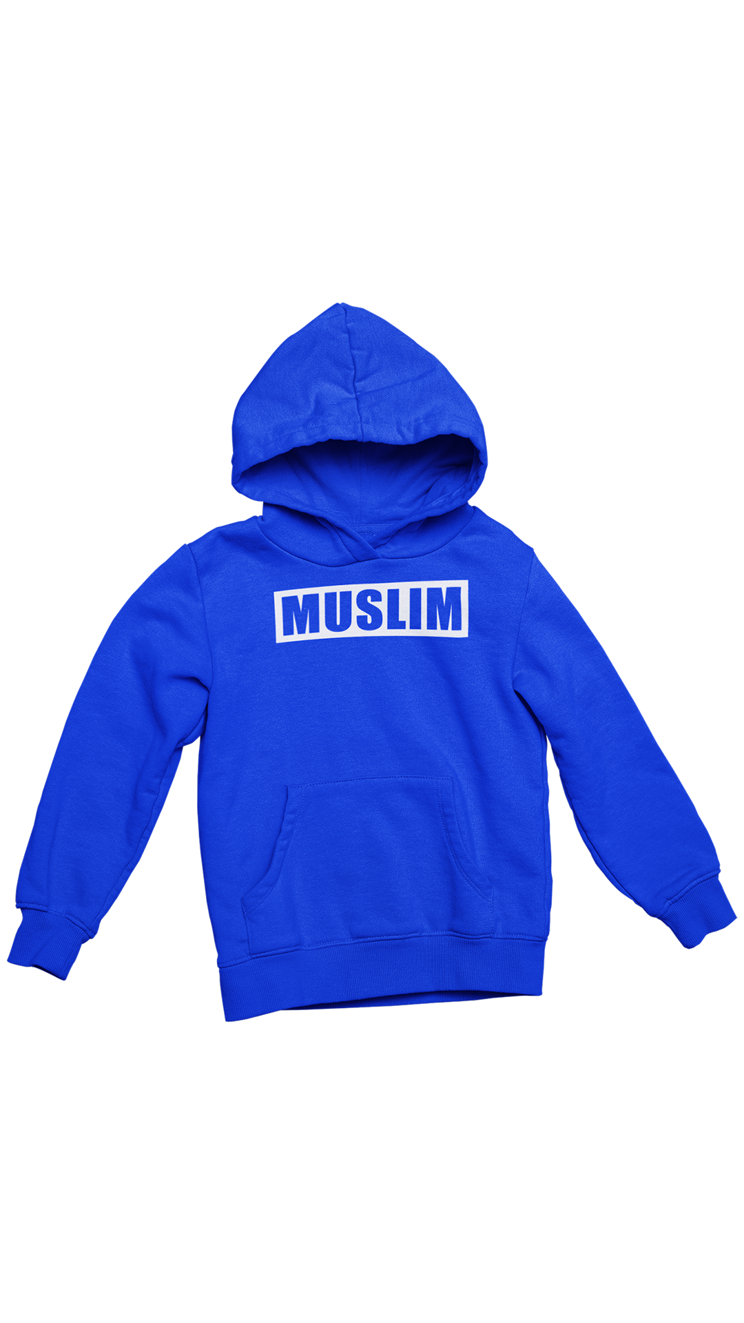 "MUSLIM" (puff print) youth hoodie