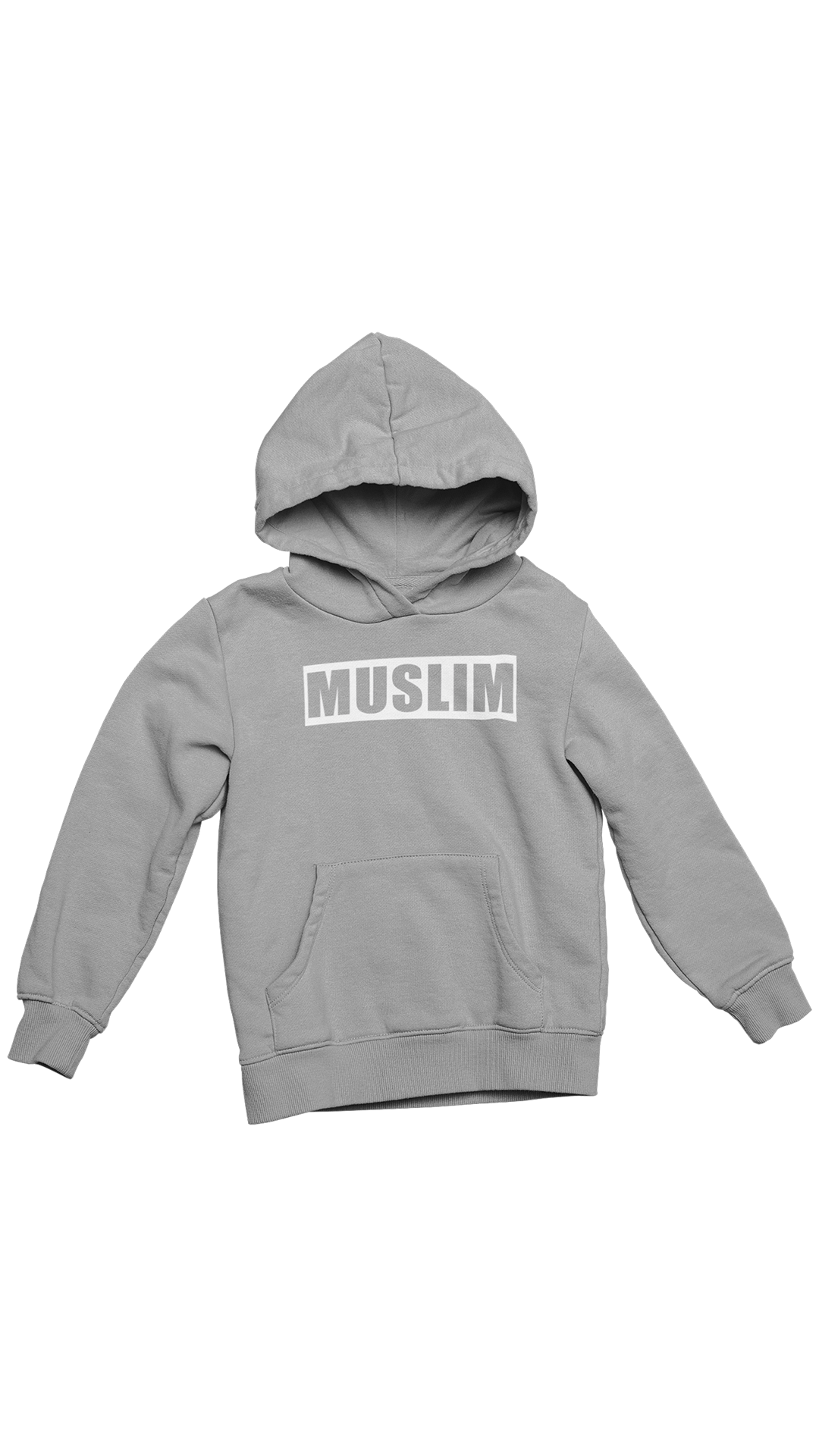 "MUSLIM" (puff print) youth hoodie