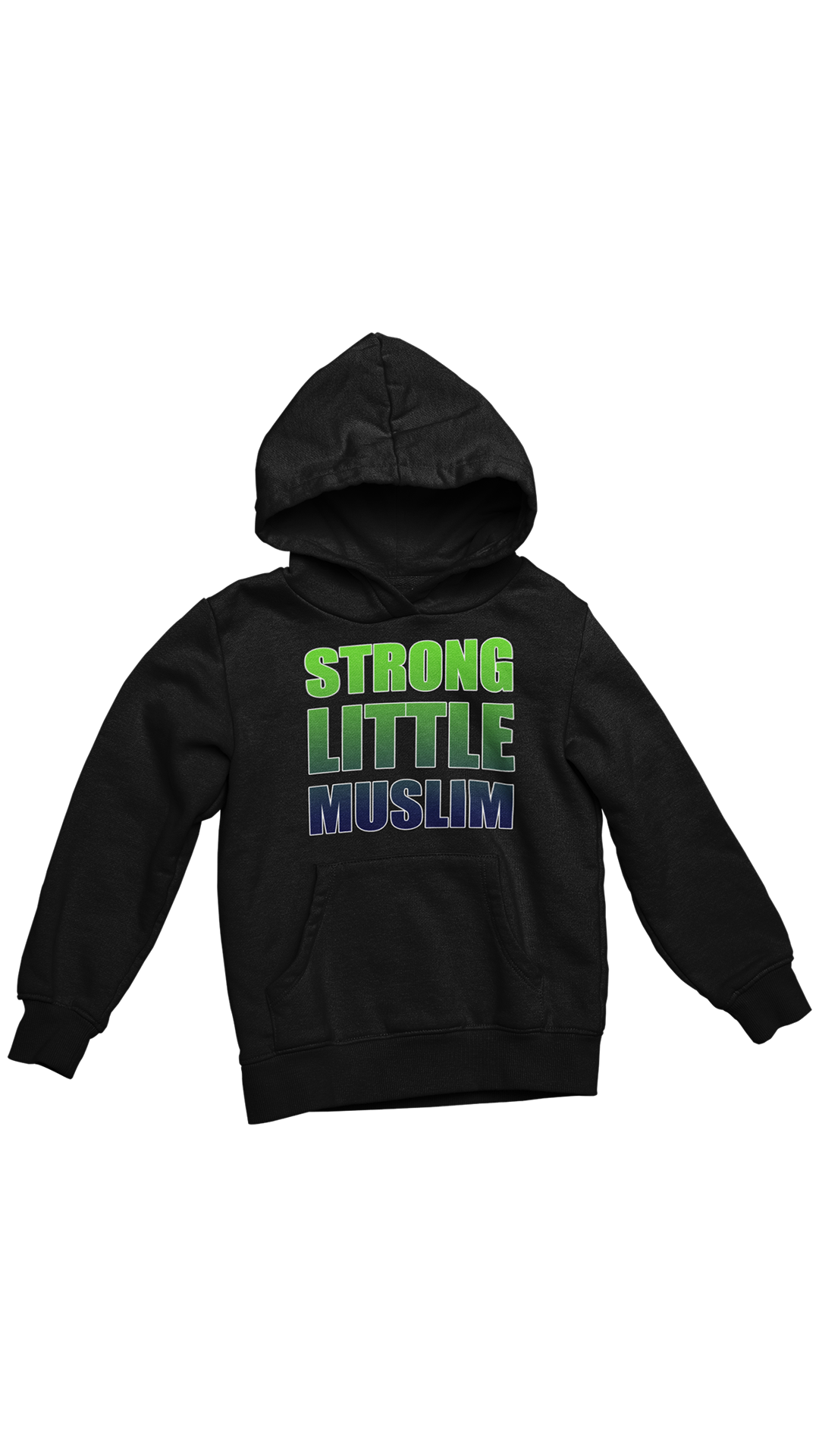 "Strong Little Muslim" youth hoodie