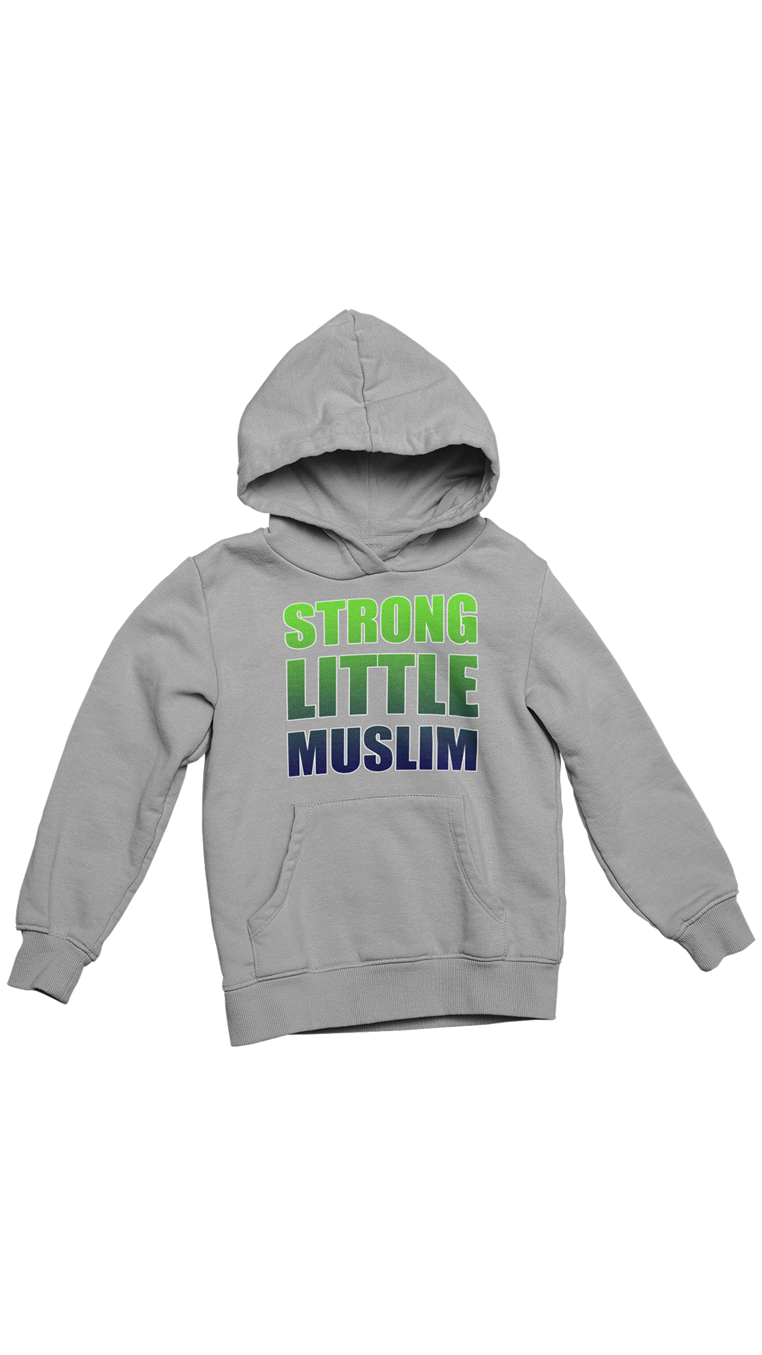 "Strong Little Muslim" youth hoodie