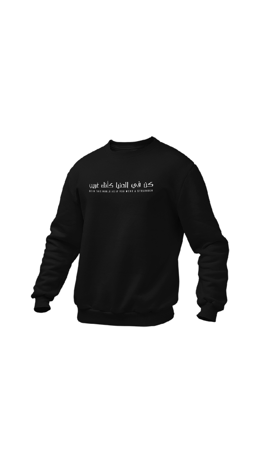 "Be In This World" Arabic crewneck