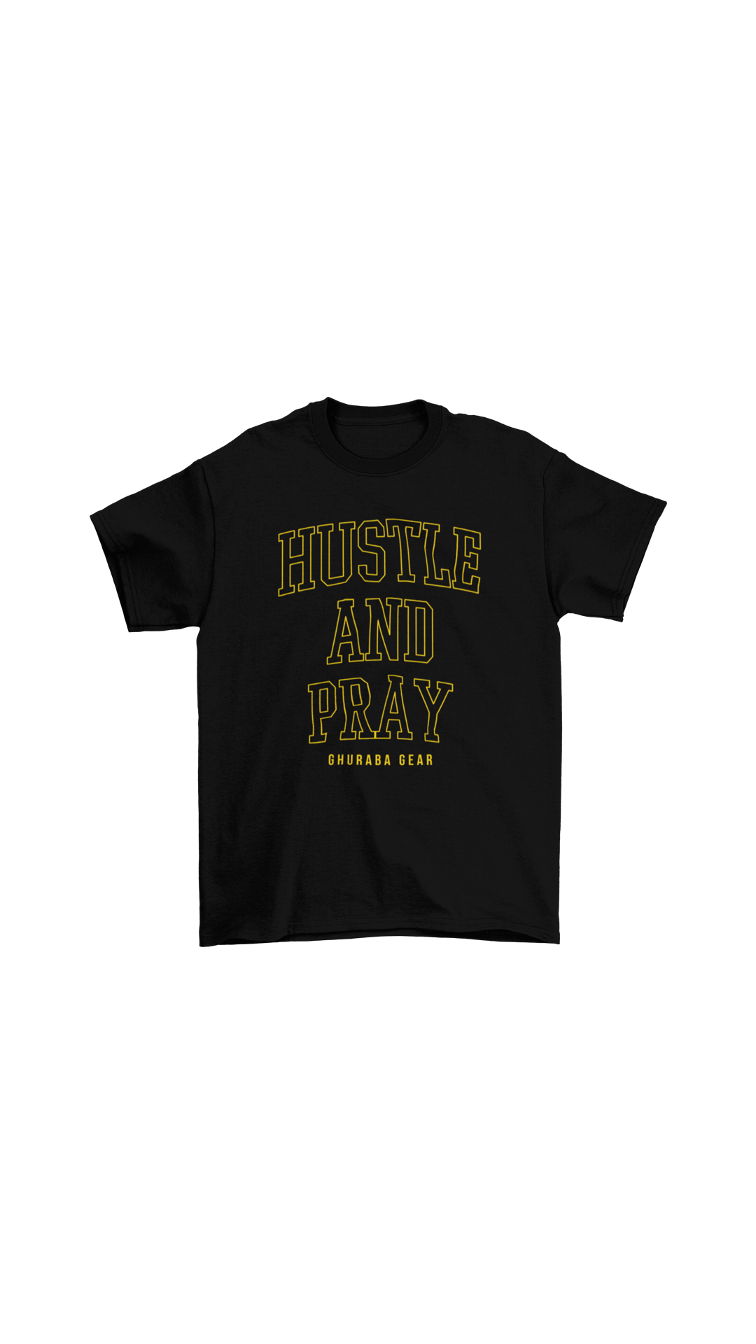 "Hustle And Pray" Collegiate tee