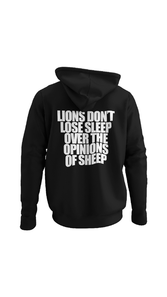 "Lions Don't Lose Sleep" midweight hoodie