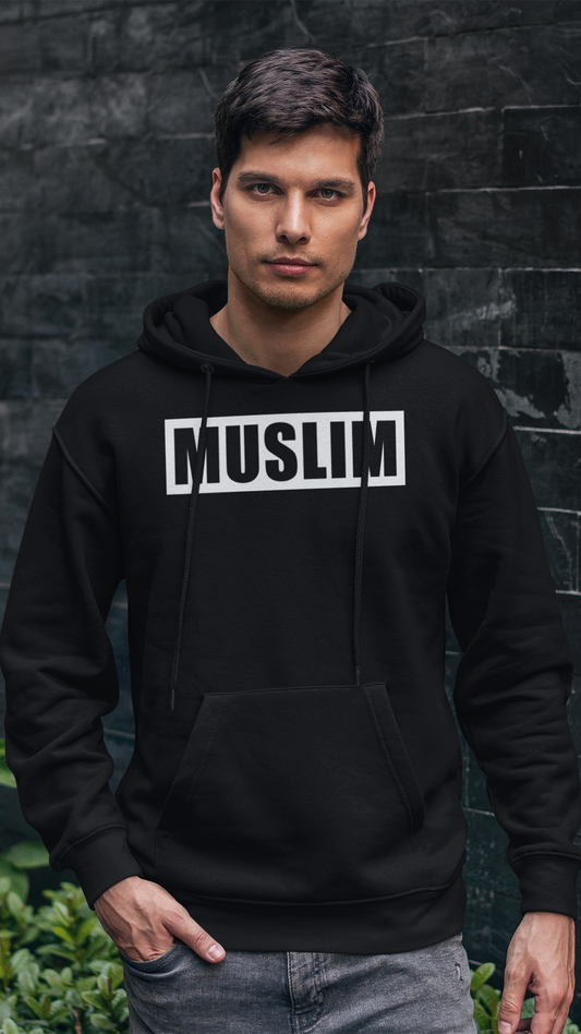 "MUSLIM" (puff print) hoodie