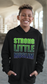 "Strong Little Muslim" youth hoodie