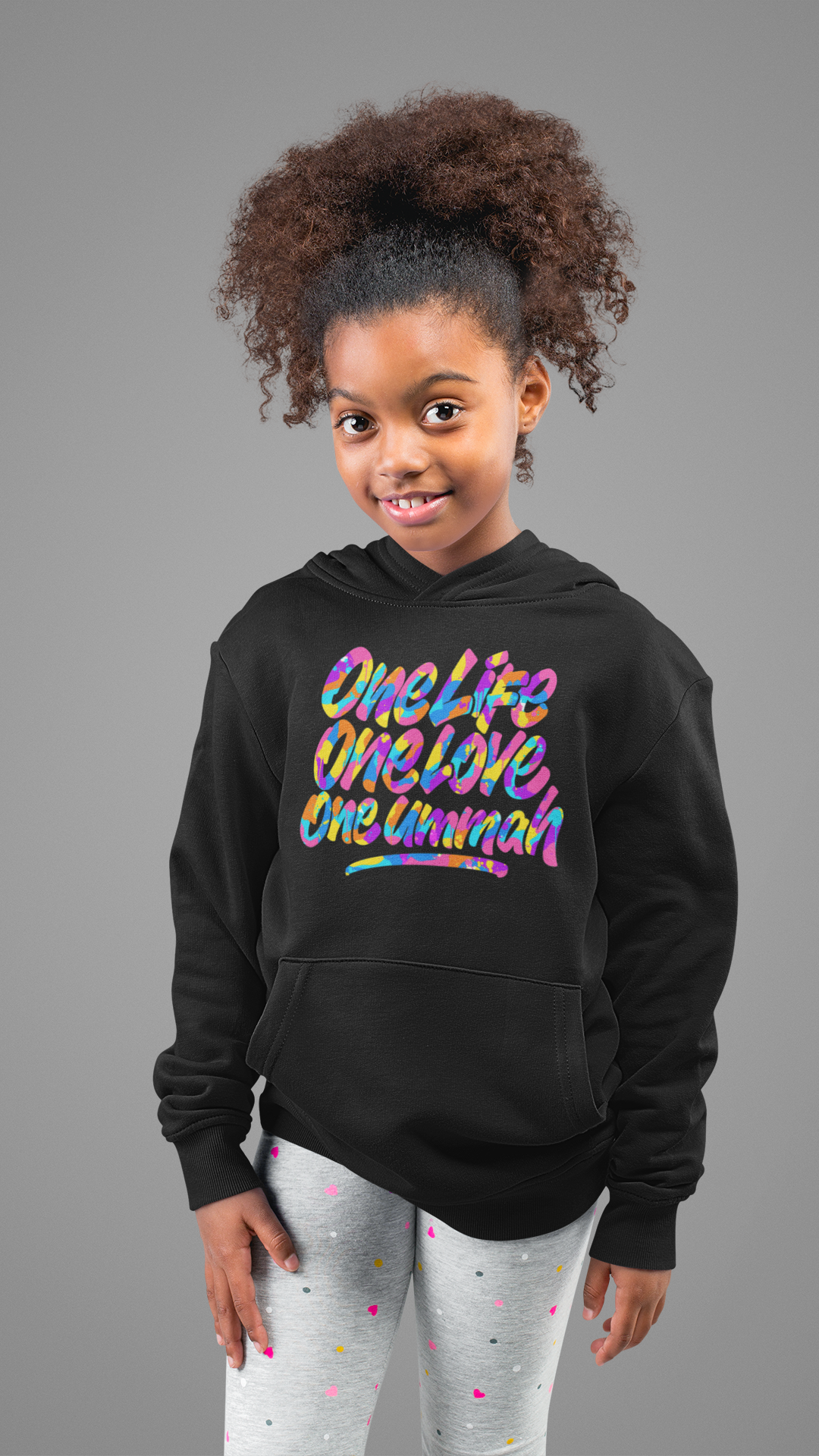 "ONE Graffiti" youth hoodie