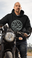 Glow-In-the-Dark "Arabic Circle" hoodie
