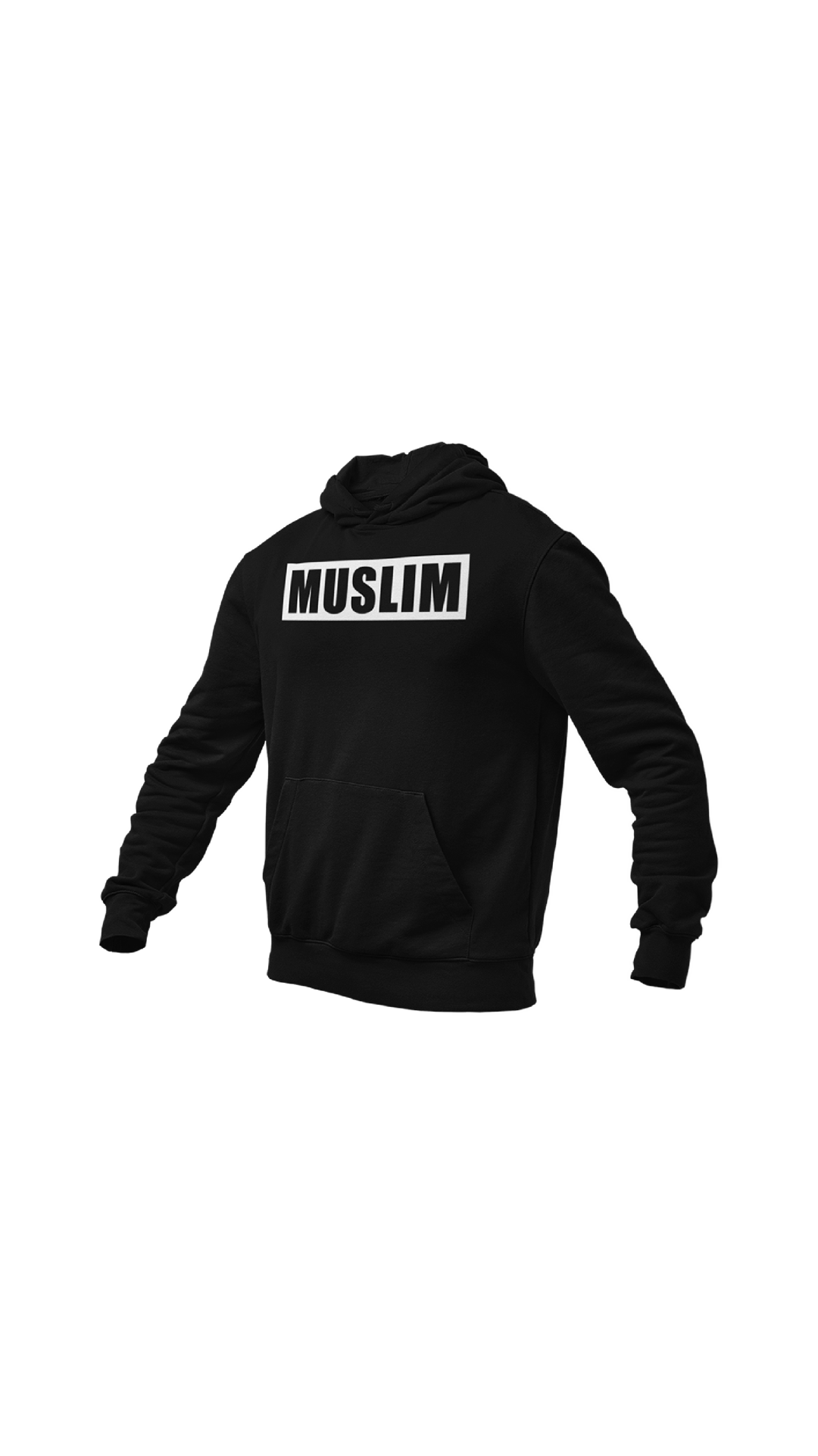 "MUSLIM" (puff print) hoodie