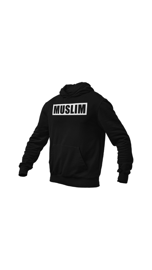 "MUSLIM" (puff print) hoodie