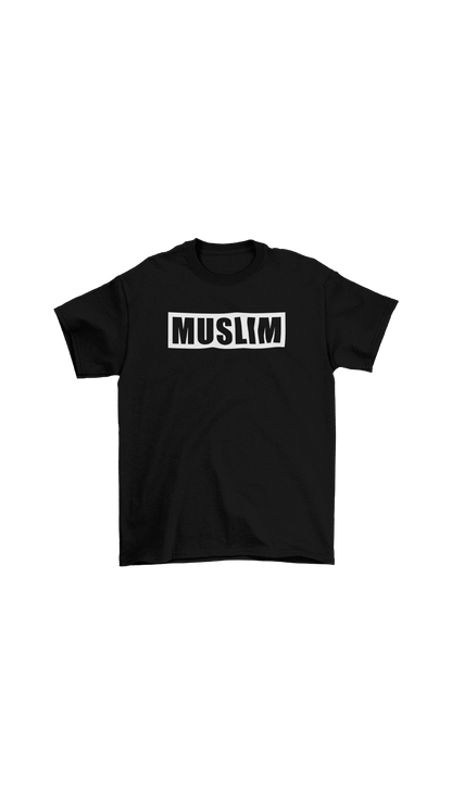 "MUSLIM" (puff print) tee