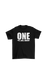 "ONE" tee