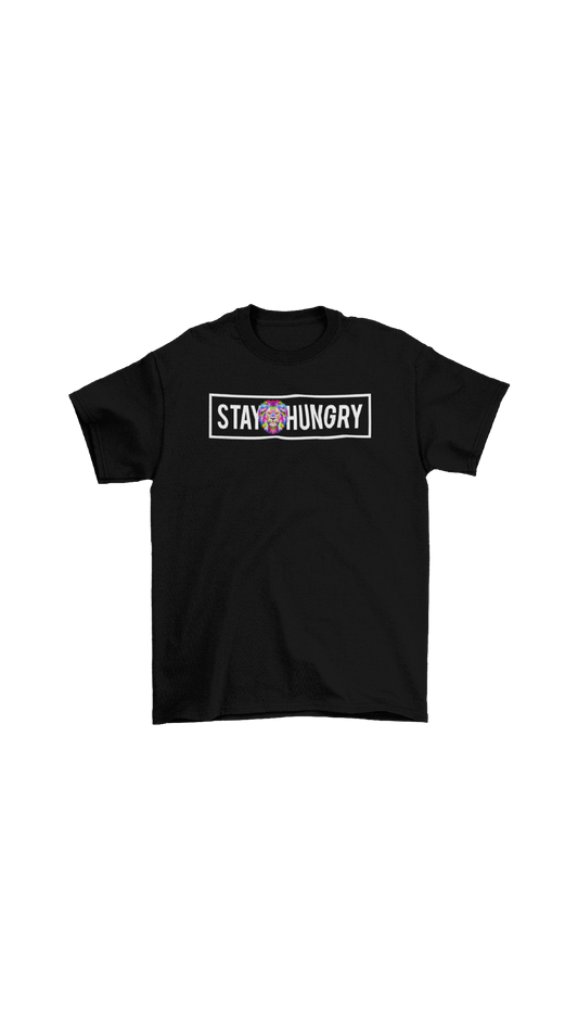 "STAY HUNGRY" tee