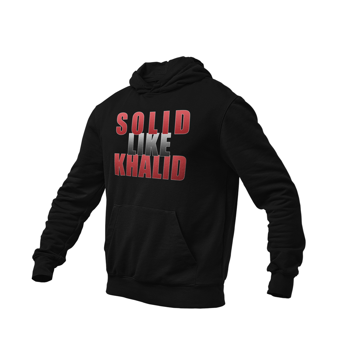 Sahaba Series: "Solid Like Khalid" hoodie