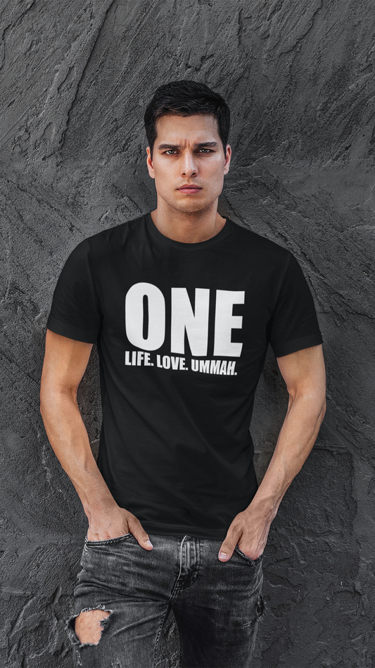 "ONE" tee