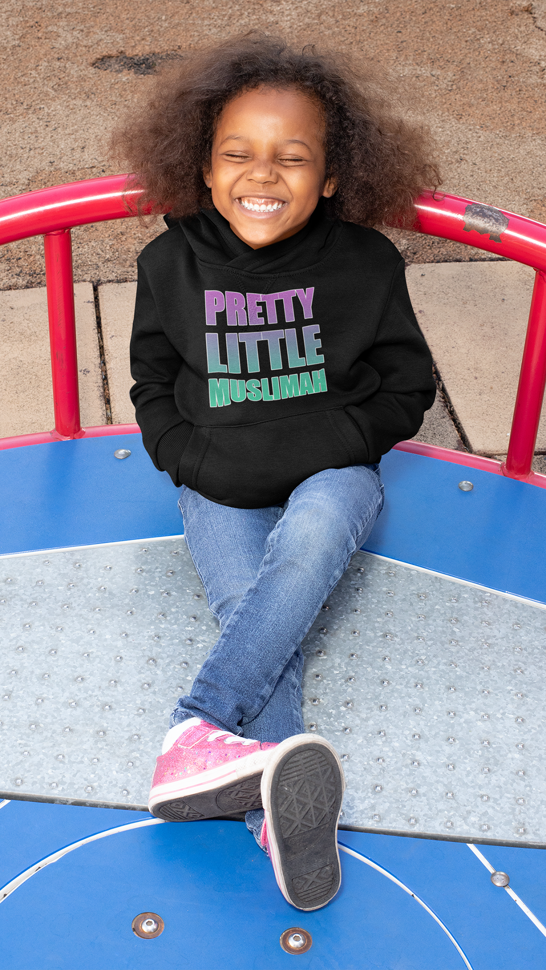 "Pretty Little Muslimah" youth hoodie